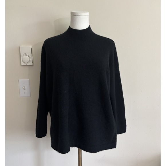 J. Jill Sweaters - J Jill Large Petite 100% Cashmere Sweater Minimalist Chic Luxury